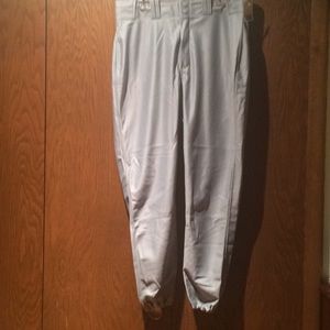 Men’s grey baseball pants. NWT.